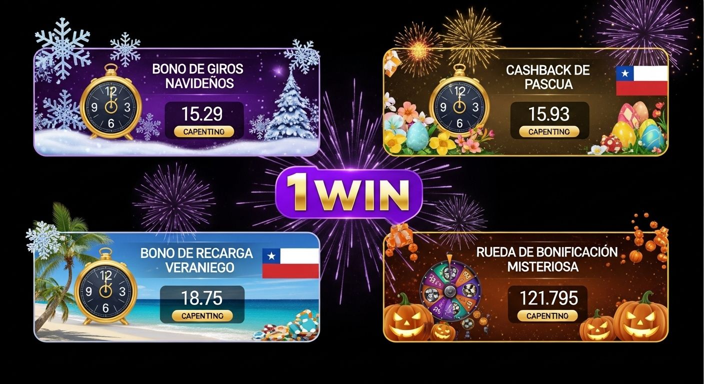 Promociones y ofertas de temporada welcome bonus